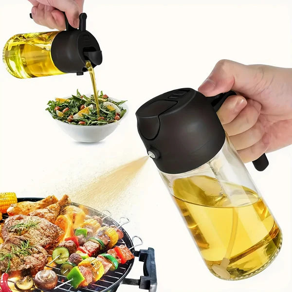 Effortless Cooking with the 200/300ml Oil Spray Bottle