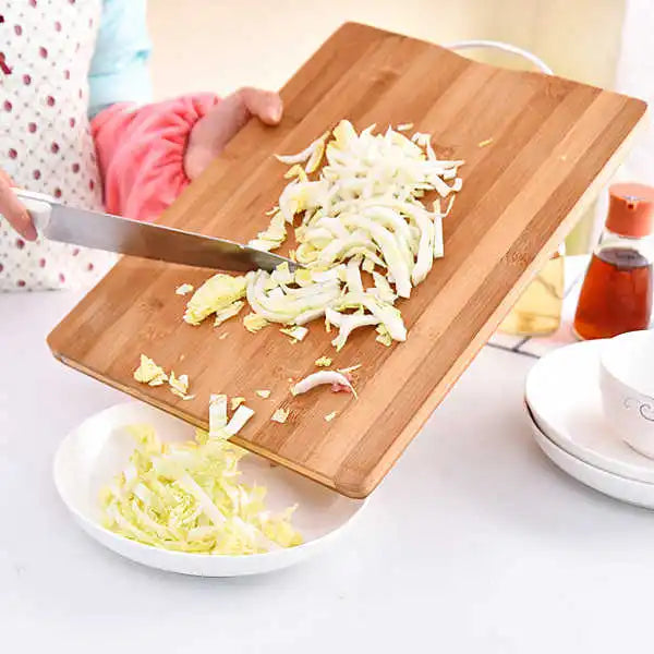 Thick Strong Bamboo wood cutting board Cutting pad baby food