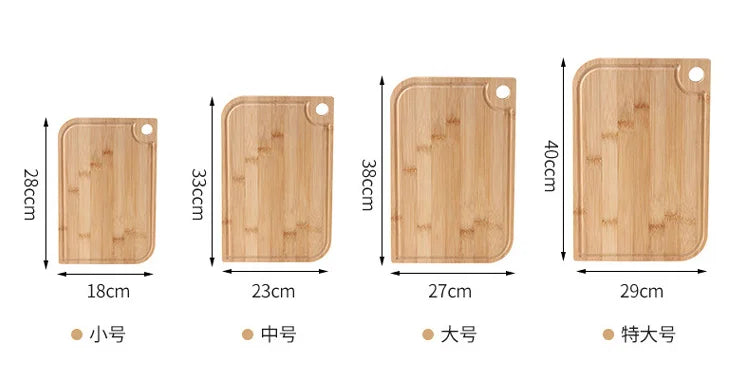 Thick Strong Bamboo wood cutting board Cutting pad baby food