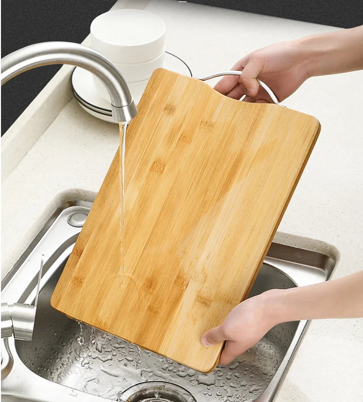 Thick Strong Bamboo wood cutting board Cutting pad baby food