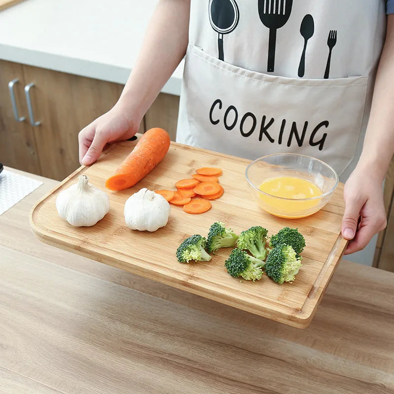 Thick Strong Bamboo wood cutting board Cutting pad baby food