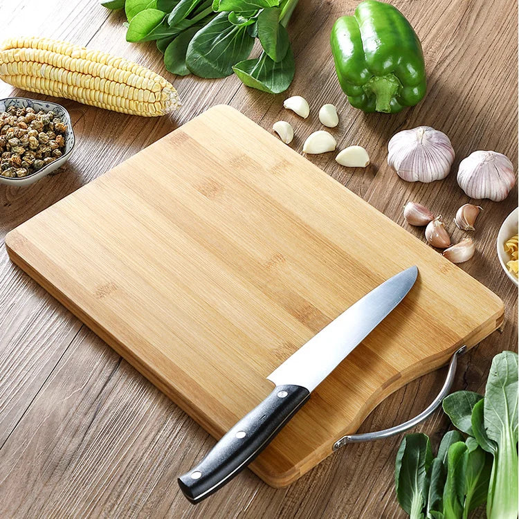 Thick Strong Bamboo wood cutting board Cutting pad baby food