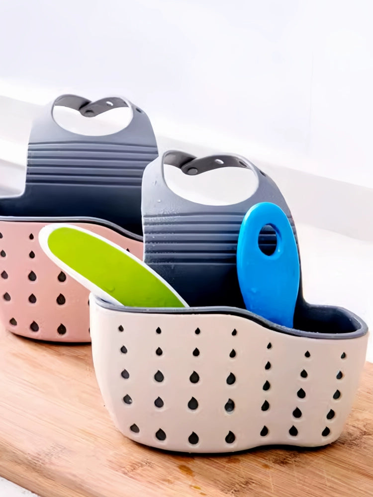 🧽✨ The Aspire Shop Punch-Free Sink Sponge Basket