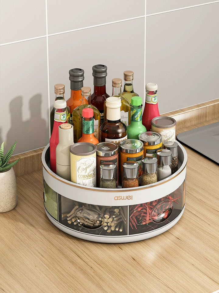 🧂 Rotating Spice Rack – The Aspire Shop 🌟