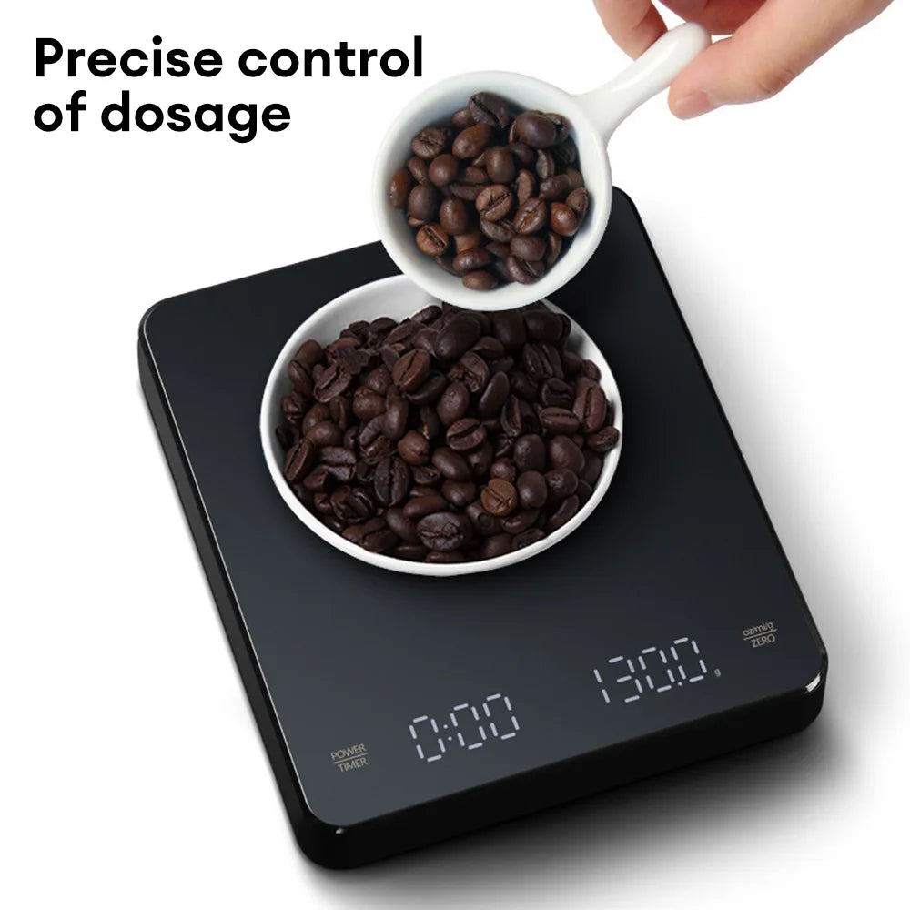 The Aspire Shop Coffee Scale with Timer & LED Display