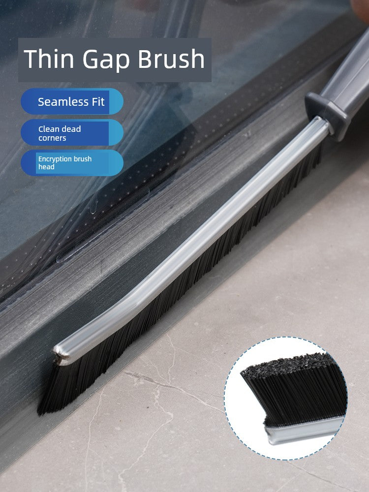 Multi-Functional Long Handle Corner Gap Cleaning Brush – Kitchen Groove Scrubber