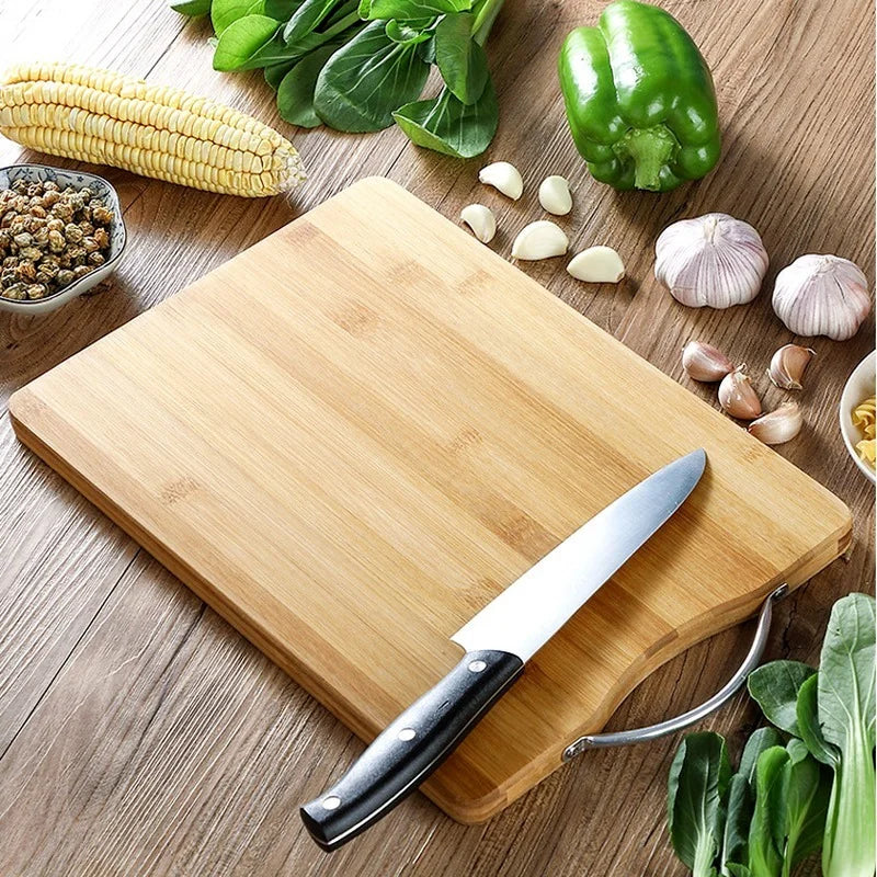 Thick Strong Bamboo wood cutting board Cutting pad baby food