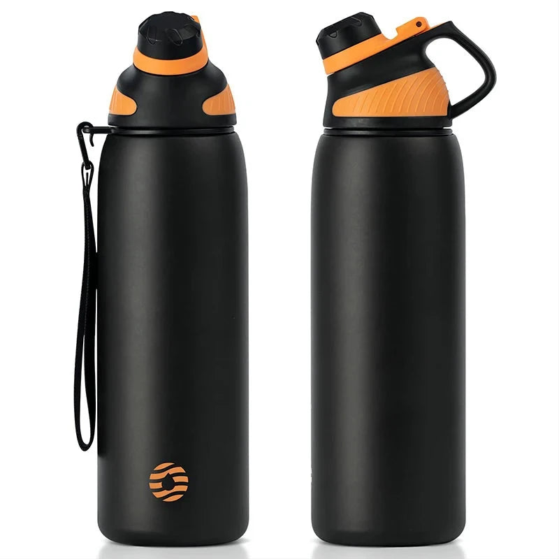 1000ml Stainless Steel Thermos with Magnetic Lid | Stay Hydrated Anywhere 🌄