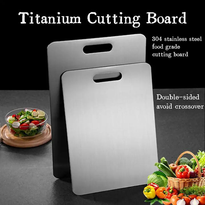 HypeUp Double-Sided Food-Grade Cutting Board - Thick, Mildew-Resistant