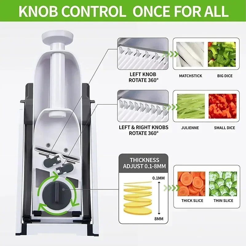 🍽️ Multi-Function Vegetable Cutter | The Aspire Shop | Salad & French Fries Maker