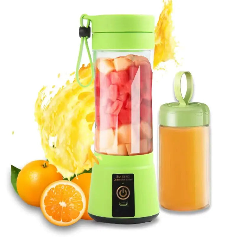 🌟 The Aspire Shop Portable Electric Fruit Juicer - 380ml USB Rechargeable Smoothie Maker, Sports Blender Bottle 💪🍓