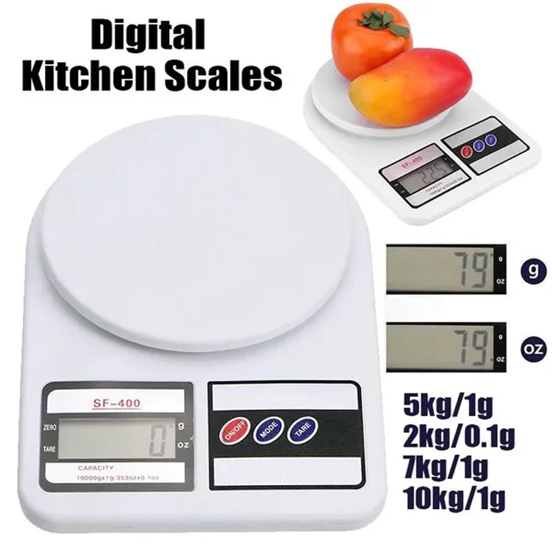 Digital Kitchen Scale by The Aspire Shop - 10kg/1g, LCD Display 🍽️📏