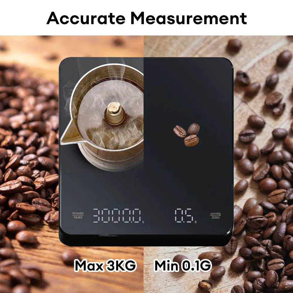 The Aspire Shop Coffee Scale with Timer & LED Display