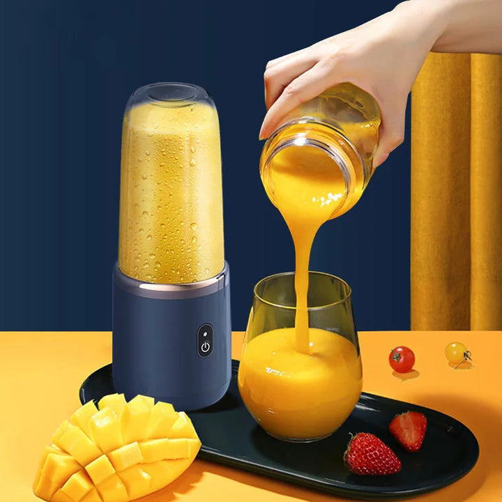 🍹 Portable USB Fresh Juice Blender - 400ml Mini Mixer & Electric Juicer 🥤