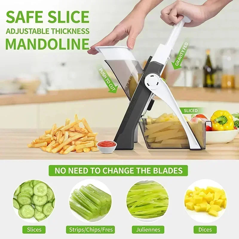 🍽️ Multi-Function Vegetable Cutter | The Aspire Shop | Salad & French Fries Maker