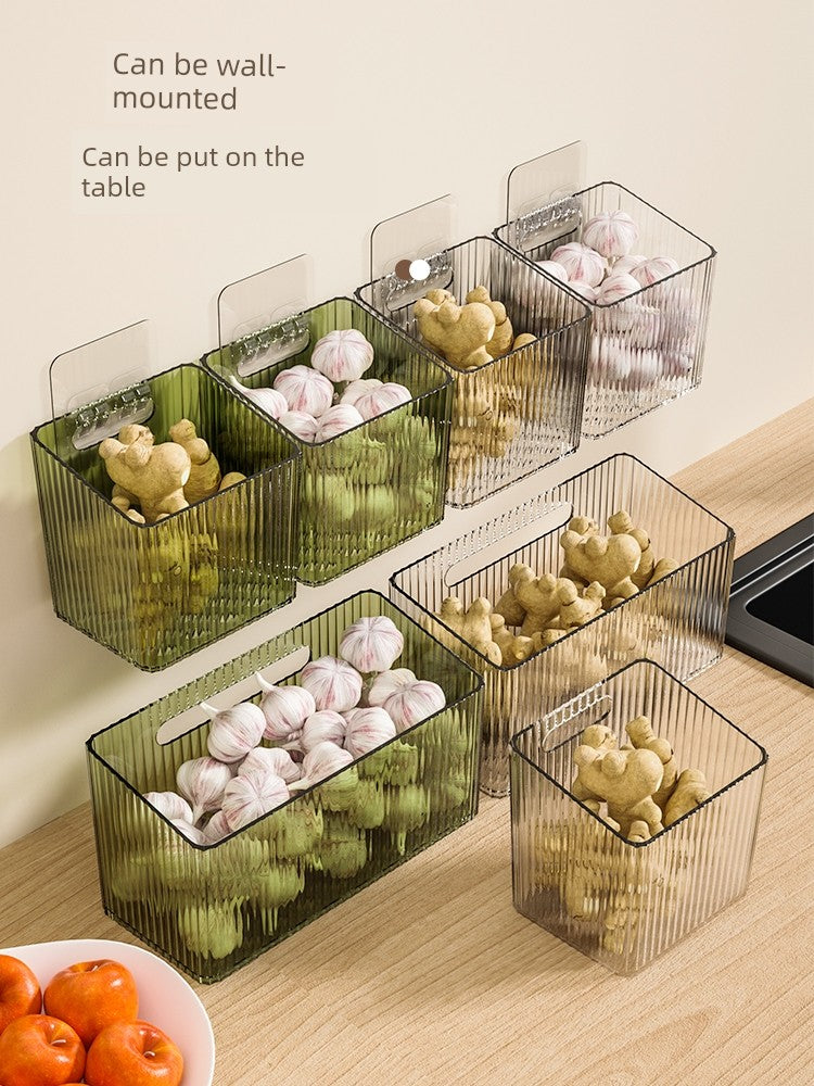 The Aspire Shop Punch-Free Wall Storage Basket 🛁✨