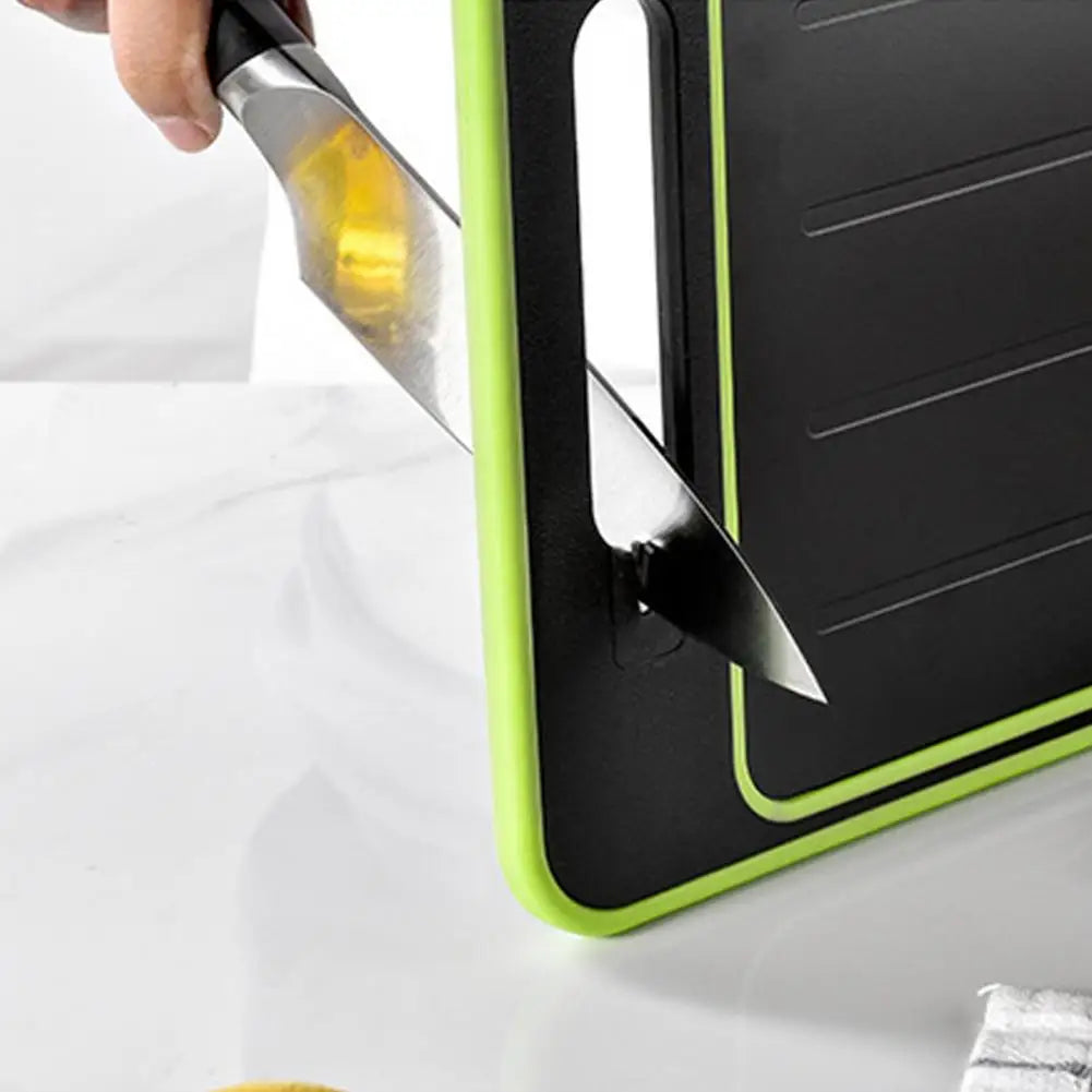 Multifunctional Cutting Board with Defrosting Tray & Grate