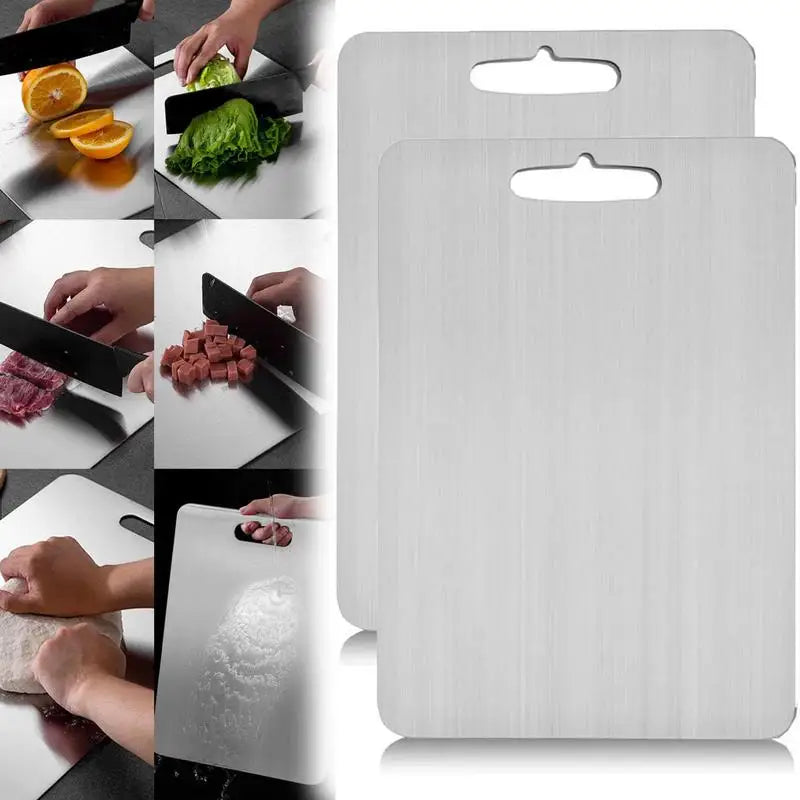 HypeUp Double-Sided Food-Grade Cutting Board - Thick, Mildew-Resistant