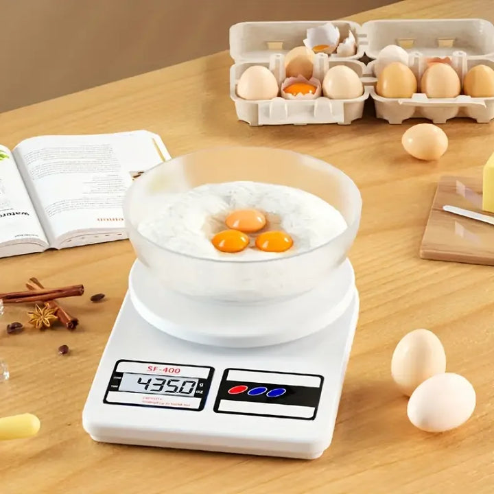 Digital Kitchen Scale by The Aspire Shop - 10kg/1g, LCD Display 🍽️📏