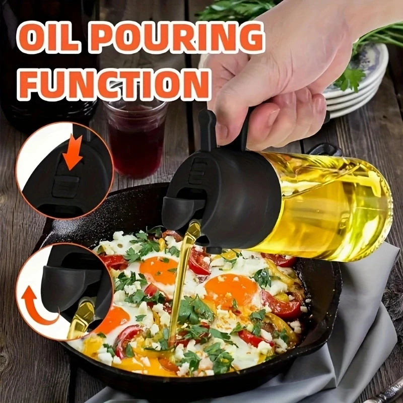 Kitchen Oil Sprayer Household Spray-pour Dual-purpose Air Fryer Olive Oil theaspireshop.com 