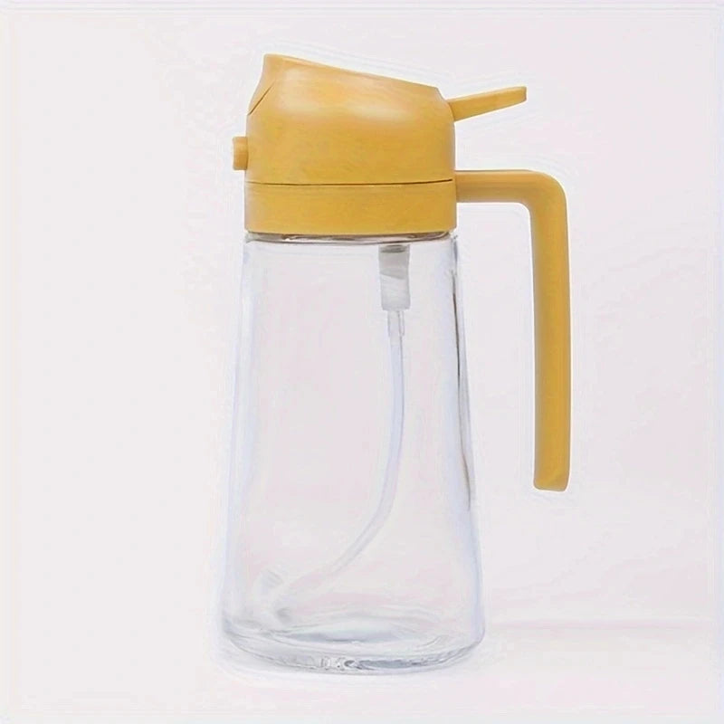 Kitchen Oil Sprayer Household Spray-pour Dual-purpose Air Fryer Olive Oil theaspireshop.com Yellow 