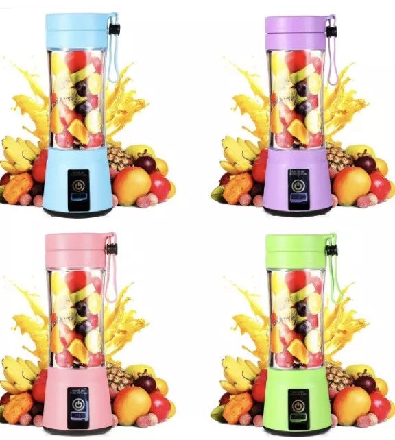 🌟 The Aspire Shop Portable Electric Fruit Juicer - 380ml USB Rechargeable Smoothie Maker, Sports Blender Bottle 💪🍓