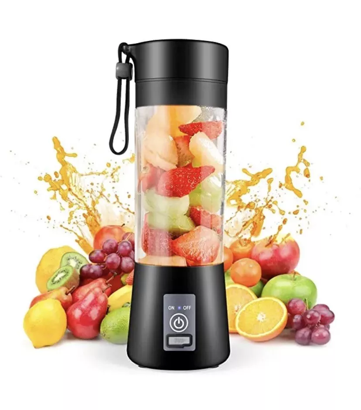 🌟 The Aspire Shop Portable Electric Fruit Juicer - 380ml USB Rechargeable Smoothie Maker, Sports Blender Bottle 💪🍓