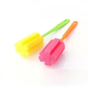 3PCS Long Handle Baby Bottle Brush Soft Sponge Brush Water Glass Cup Washing Cleaner Tool Kitchen Cleaning Specialty Tool - Image 5