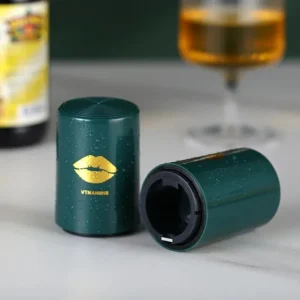 Creative Magnetic Automatic Beer Bottle Opener Kitchen Stainless Steel Press Lid Beer Corkscrew Tools Portable Bar Gadgets - Image 2