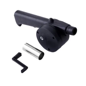 Outdoor Cooking BBQ Fan Air Blower For Barbecue Fire Bellows Hand Crank Tool For Picnic Camping Handheld Cooking Fan Tool - Image 4