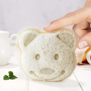Cute Bear Sandwich Mold Toast Bread Making Cutter Mould Cute Baking Pastry Tools Children Interesting Food Kitchen Accessories - Image 2