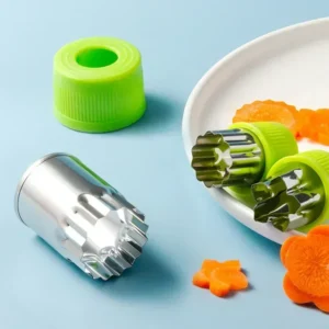 6/8/10pcs Star Heart Shape Vegetables Cutter Fruit Pastry Mini Pie Cutter Kids Food Cookie Mold Baking Tools Kitchen Gadgets - Image 4