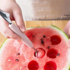 Fruit Platter Carving Knife Melon Spoon Ice Cream Dig Scoop Watermelon Kitchen DIY Cold Dishes Gadgets Slicer Tools - Image 4