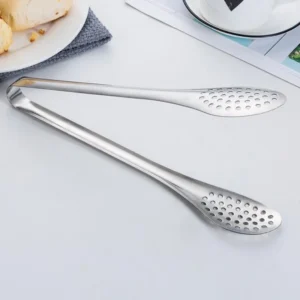 1/2/3pcs Stainless Steel Food Tongs Kitchen Utensils Buffet Cooking Tools Anti Heat Pastry Bread Clip Clamp BBQ Salad - Image 5