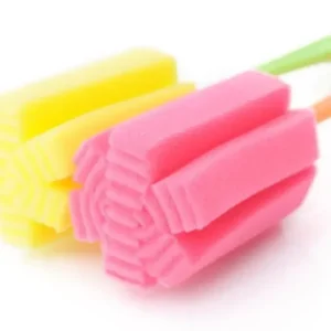 3PCS Long Handle Baby Bottle Brush Soft Sponge Brush Water Glass Cup Washing Cleaner Tool Kitchen Cleaning Specialty Tool - Image 3