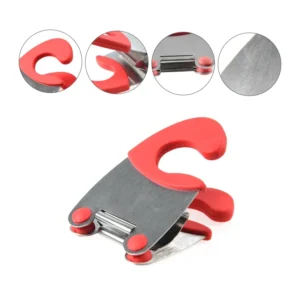 1Pcs Stainless Steel Pot Side Clips Anti-scalding Spoon Holder Kitchen Gadgets Rubber Kitchen Gadgets - Image 5
