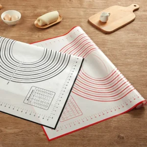 Fiberglass Silicone Baking Mat Large Kneading Pad Nonstick Surface Rolling Dough with Scale for Kitchen Cooking Bakeware - Image 2