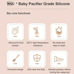 Silicone Baking 3-piece Set Cake Cream Spatula Scraper Kitchen Household Egg Whisk Barbecue Oil Brush Gadget Kitchen - Image 5