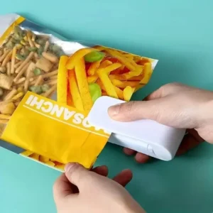 Mini Heat Bag Sealing Machine Package Sealer Thermal Plastic Food Bag Closure Portable Fruit Vegetable Tools - Image 2