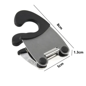 1Pcs Stainless Steel Pot Side Clips Anti-scalding Spoon Holder Kitchen Gadgets Rubber Kitchen Gadgets - Image 3