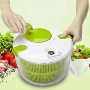 Spin dry vegetable basket dehydrator washing basin hand shake spin dryer creative kitchen fruit flick drain basket