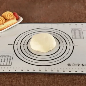 Fiberglass Silicone Baking Mat Large Kneading Pad Nonstick Surface Rolling Dough with Scale for Kitchen Cooking Bakeware - Image 3