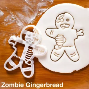 Plastic Gingerbread Man Cookie Mould Cartoon Christmas Biscuit Molds Cookie Press Molds DIY Kitchen Cookie Cutter - Image 5