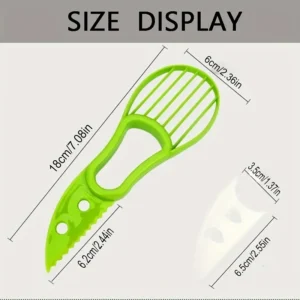 Multifunctional 3 in 1 Avocado Slicer, Handy Outdoor Home Kitchen Camping Accessories Tools - Image 3
