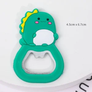 Creative Cartoon Multifunction Silicone Stainless Steel Bottle Opener Beer Fridge Openers Kitchen Tools An Be Fridge Magnet - Image 5