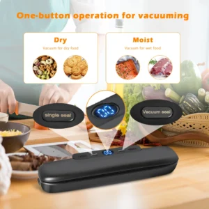 saengQ Vacuum Sealer Packaging Machine Food Vacuum Sealer With Free 10pcs Vacuum bags Household Vacuum Food - Image 2